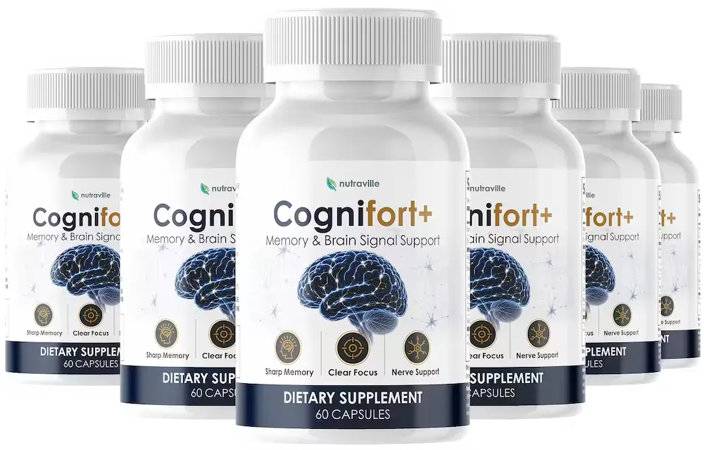 Cognifort+ 6 bottle best value pack with bonuses
